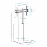 TV Mount TooQ FS2288M-B 32"-85" 40 kg